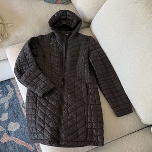 The North Face Dark Brown Quilted Jacket